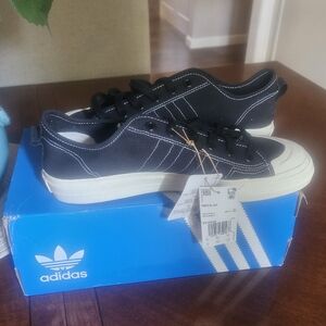 Adidas Mens Size 10 Nizza RF Canvas